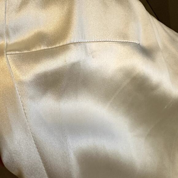 Reformation Zaire Dress Ivory - Picture 12 of 16